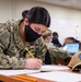 Local recruiters take the Navywide E-6 advancement exam