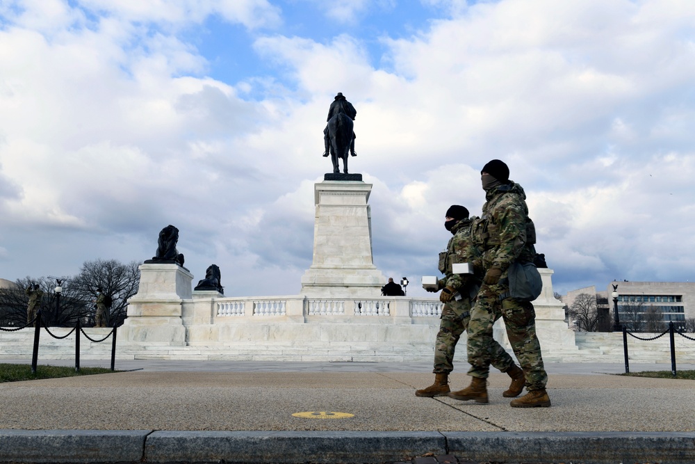 Guard continues legacy with record inauguration support