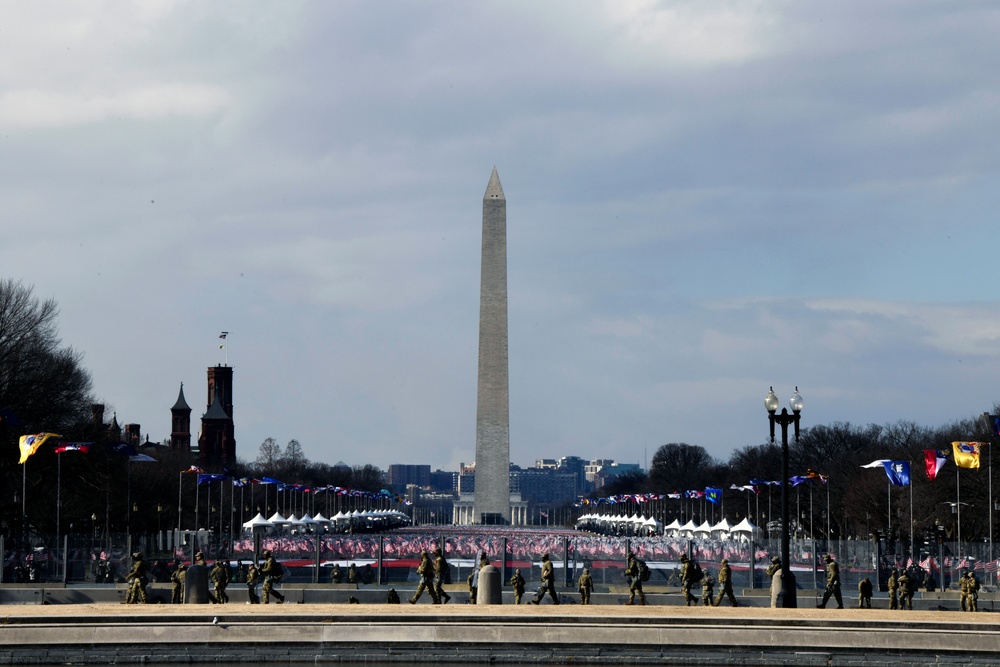 Guard continues legacy with record inauguration support