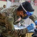 U.S. Army Soldiers help the Elizabeth COVID-19 Community Vaccination Center