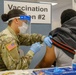 U.S. Army Soldiers from the 627th and 531st Hospital Centers support COVID-19 vaccination efforts in Trenton, NJ