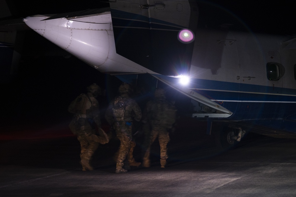 Emerald Warrior 21.1: Airfield security, casualty evacuation airflift