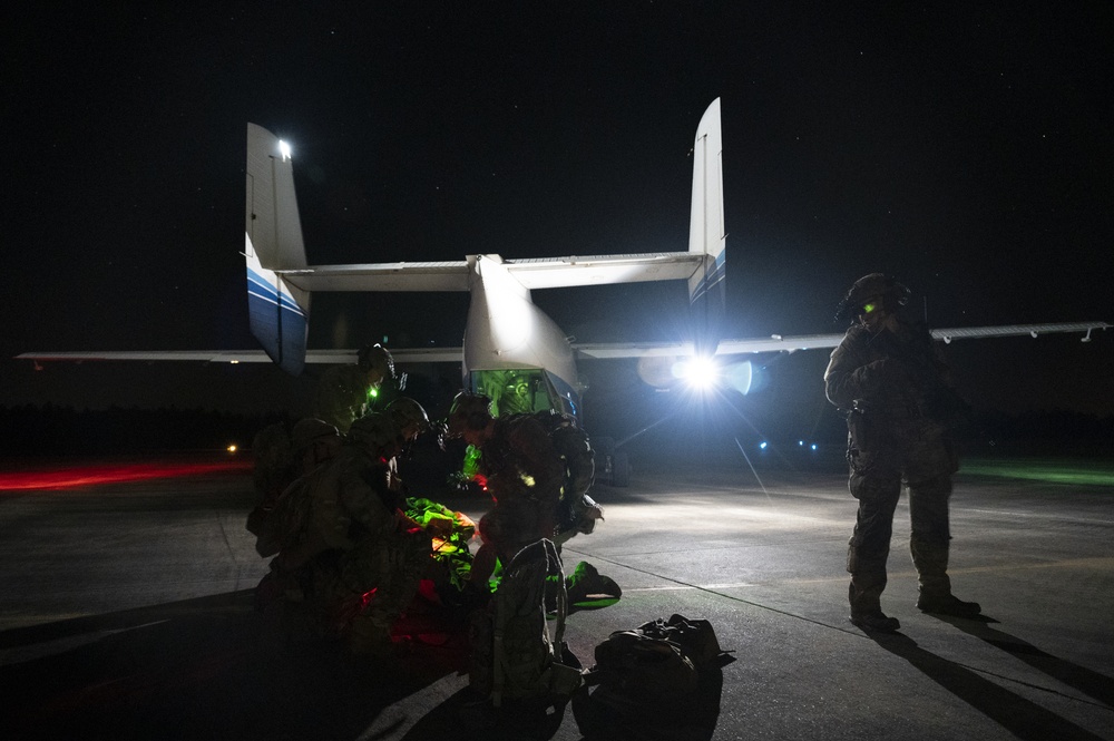 Emerald Warrior 21.1: Airfield security, casualty evacuation airflift