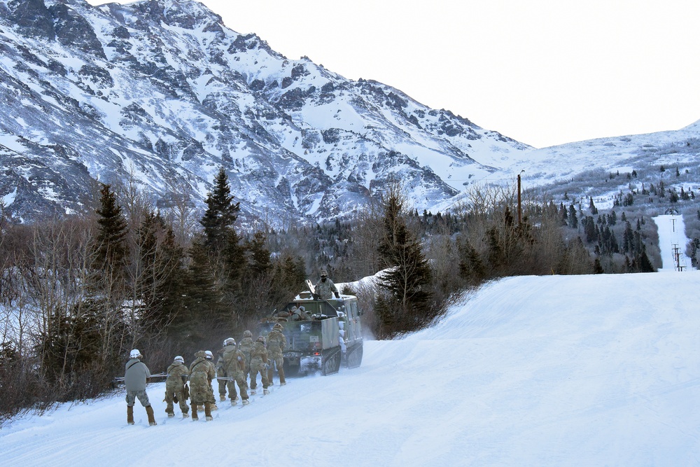 Arctic Warriors compete in U.S. Army Alaska Winter Games