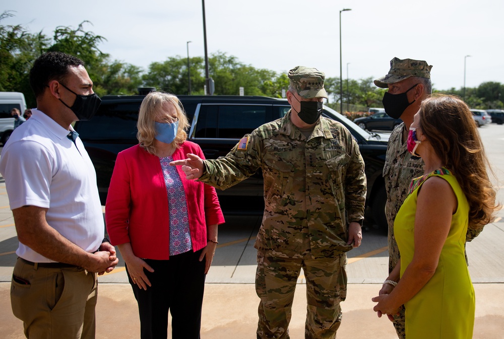 Chairman of the Joint Chiefs of Staff tours DPAA facility