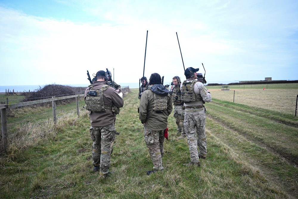 352d SOW and 48th FW joint training