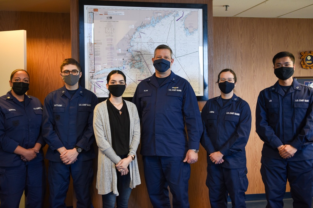 CSPI students visit First Coast Guard District