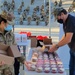USO visits troops at Cal State LA vaccine site