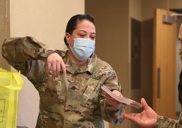 Soldiers raise awareness for emergency relief