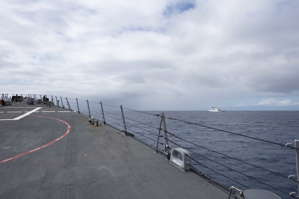 Mitscher Conducts Operations With Luigi Rizzo