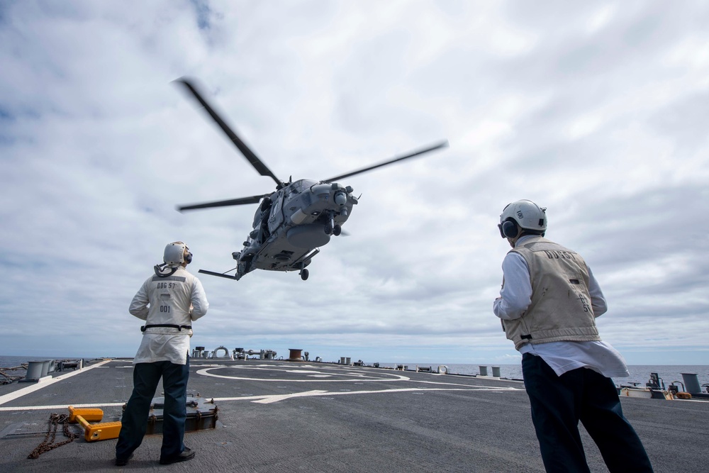 Mitscher Conducts Operations With Luigi Rizzo