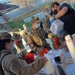 USO visits troops at Cal State LA vaccine site