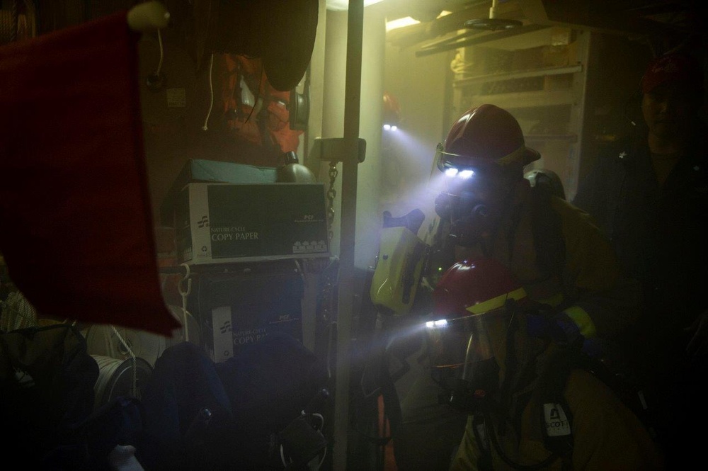 USS John Paul Jones General Quarters Drill