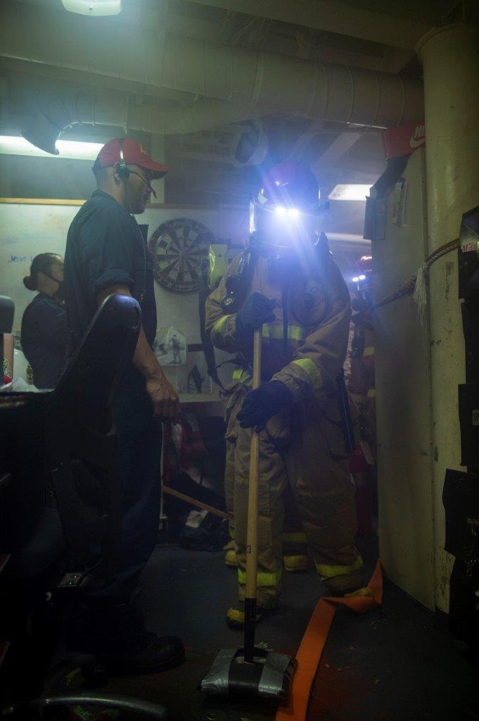 USS John Paul Jones General Quarters Drill