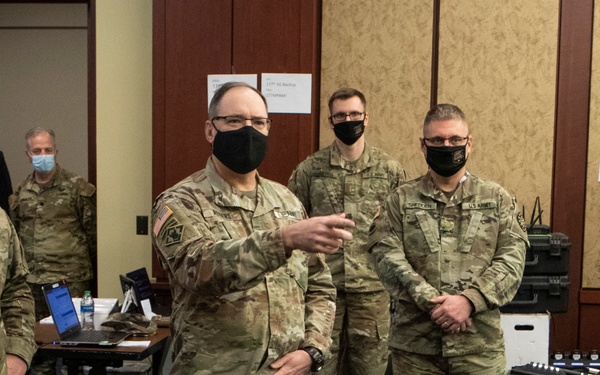 Michigan Gov. Whitmer Visits Michigan National Guard in DC