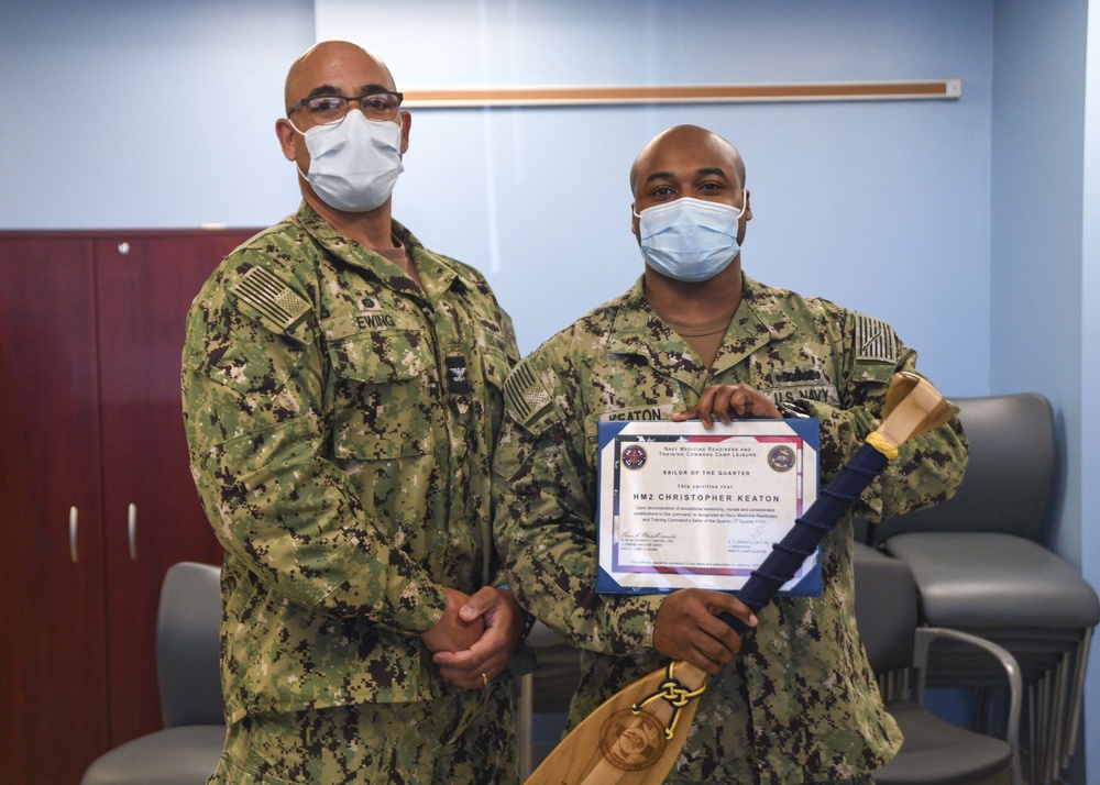 Naval Medical Center Camp Lejeune announces Sailor of the Quarter awardees