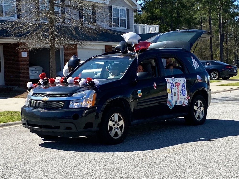 Fort Stewart DoDEA school hosts Read Across the Neighborhoods parade