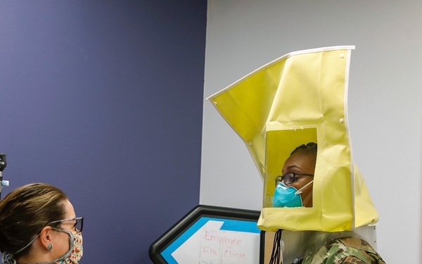 Airmen in-processing Kingman Medical Center