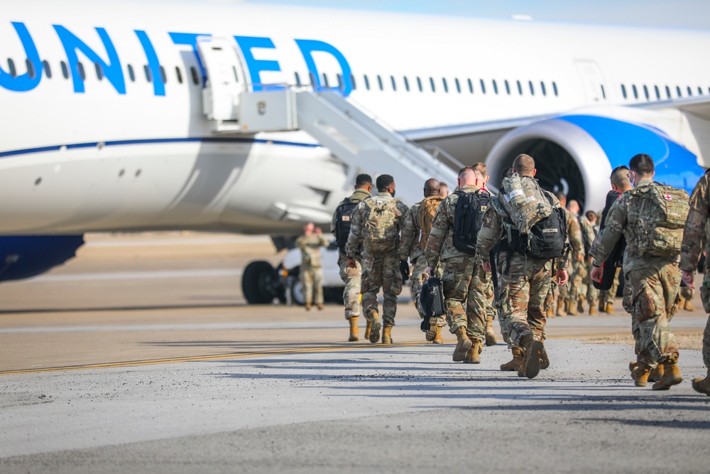 Screaming eagles deploy in support of the FEMA