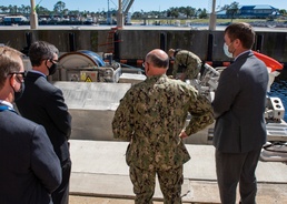 Chief of Naval Operations visits NSWC Panama City