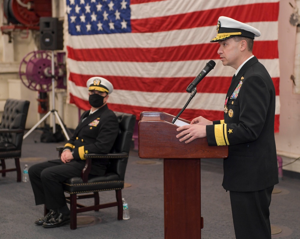 2021 SURFLANT Change of Command Ceremony