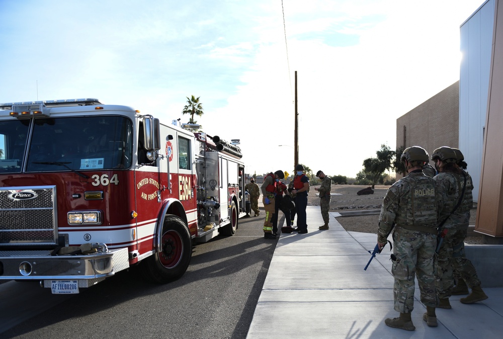 Active Shooter Exercise Prepares Luke First Responders