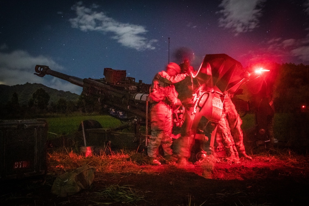 3-7 Field Artillery Joint Training Exercise