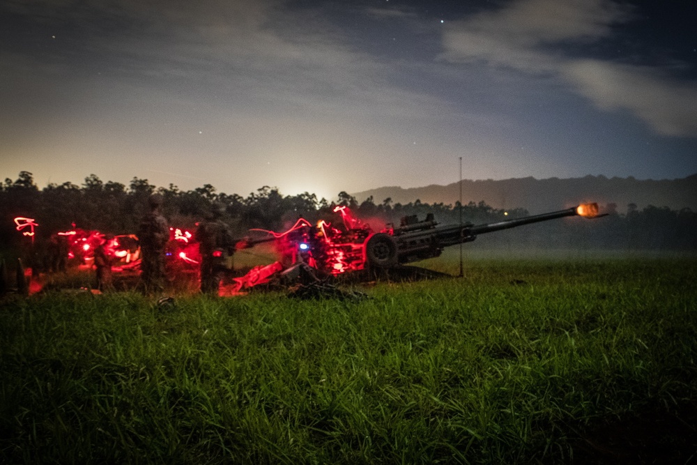 3-7 Field Artillery Joint Training Exercise