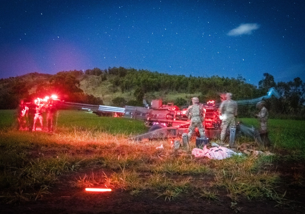 3-7 Field Artillery Joint Training Exercise