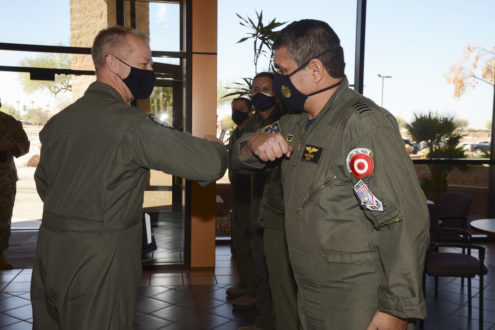 COMACC visits 12th Air Force (Air Forces Southern)