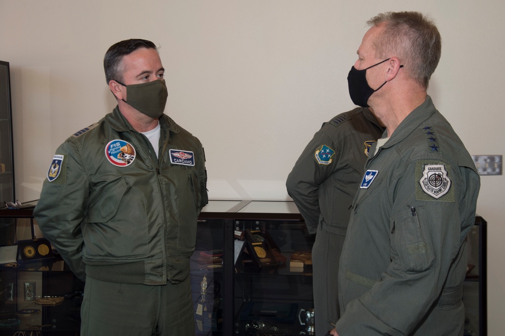 COMACC visits 12th Air Force (Air Forces Southern)