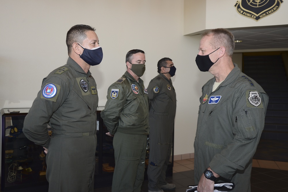 COMACC visits 12th Air Force (Air Forces Southern)