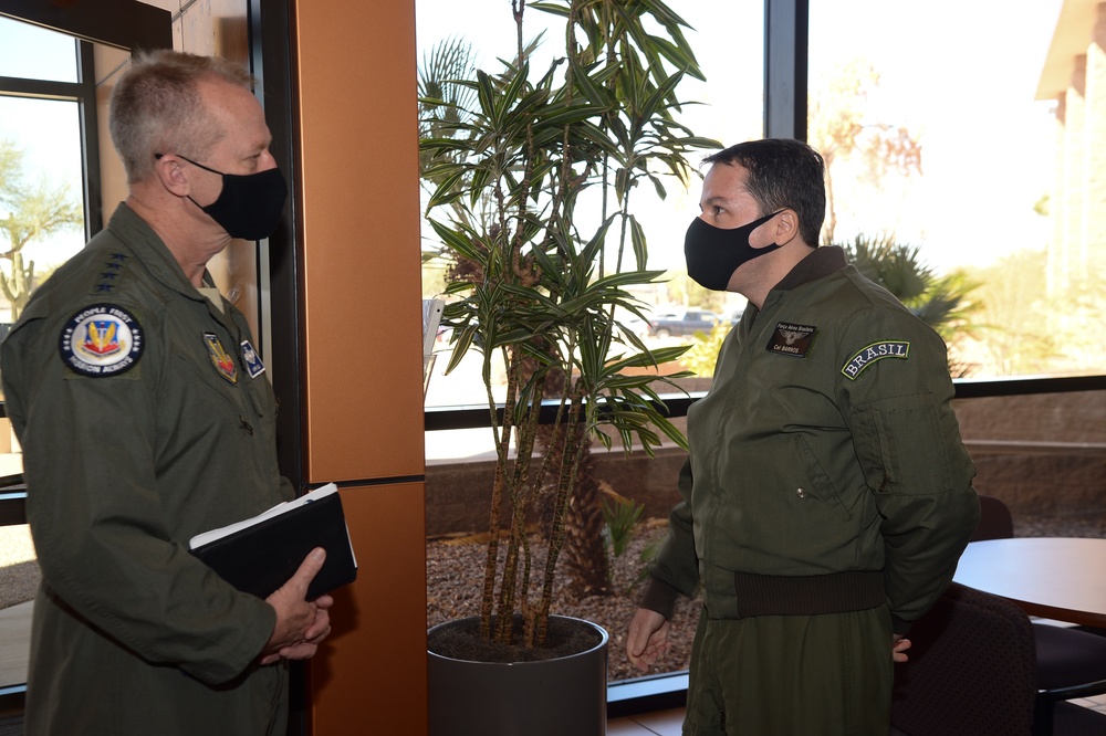 COMACC visits 12th Air Force (Air Forces Southern)