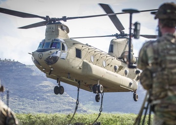 3-7 FA and 3-25 GSAB Air Assault Exercise