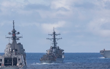 USS Benfold participates in BAWT 2021