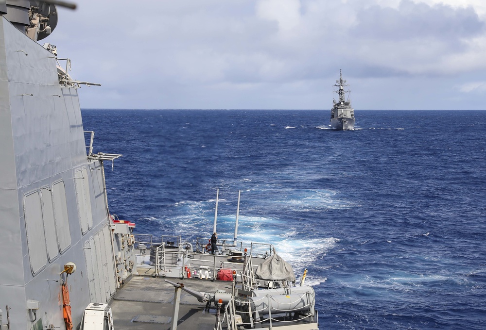 USS Benfold participates in BAWT 2021