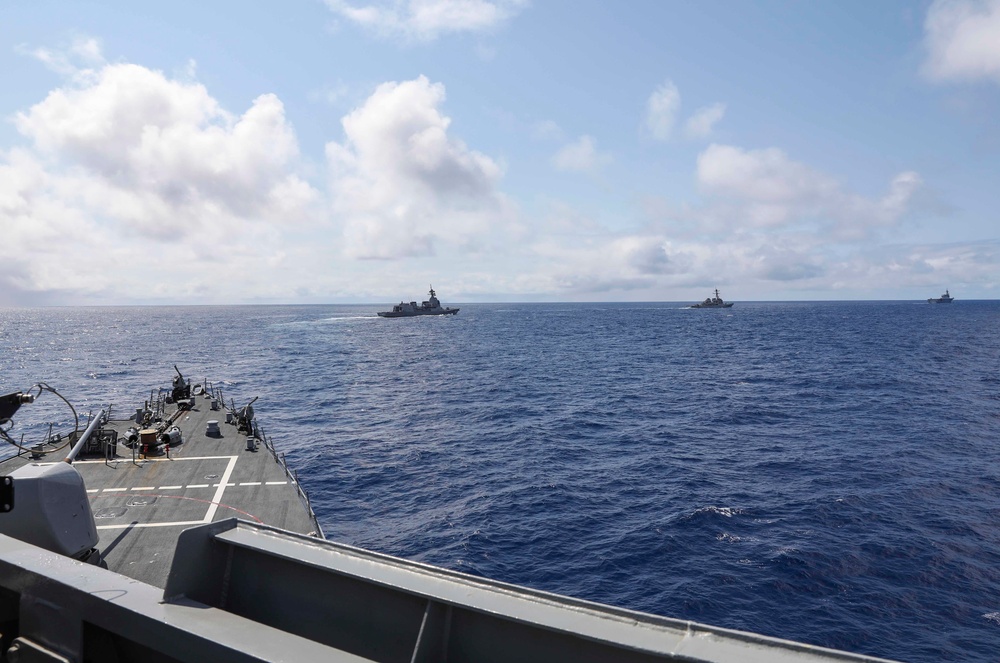 USS Benfold participates in BAWT 2021