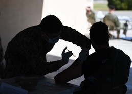 Naval Air Facility El Centro Administers COVID-19 Vaccine