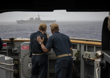 USS John S, McCain BAWT Group Maneuvering Exercise