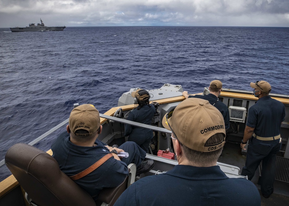 USS John S, McCain BAWT Group Maneuvering Exercise