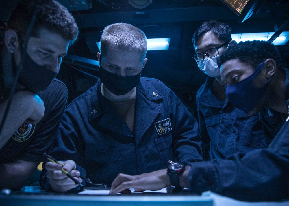 USS John S. McCain BAWT Surface Action Group Exercise