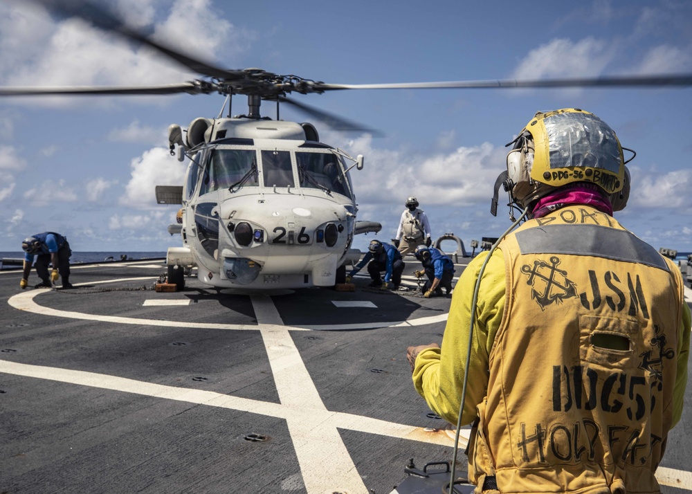 USS John S. McCain BAWT JMSDF Flight Quarters