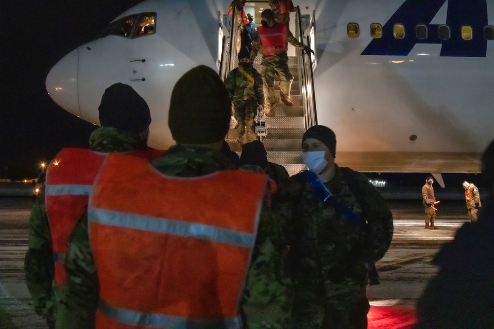 Alaska Army Guardsmen return from Poland deployment