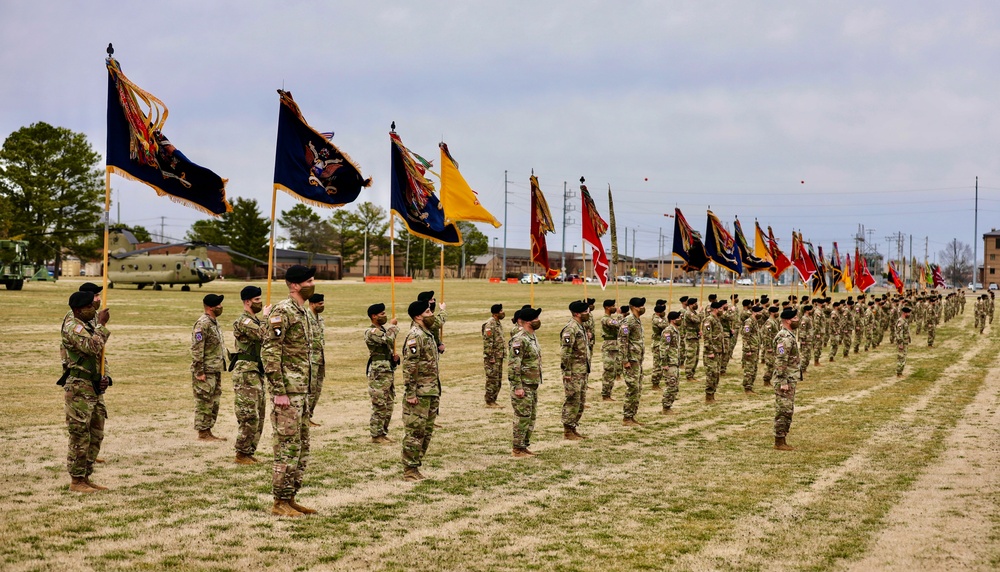 101st Welcomes new Commanding General