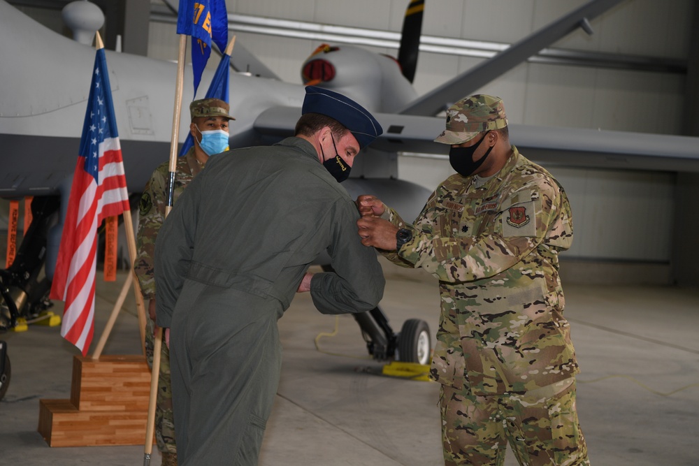 Newly activated 731st EATKS welcomes new commander