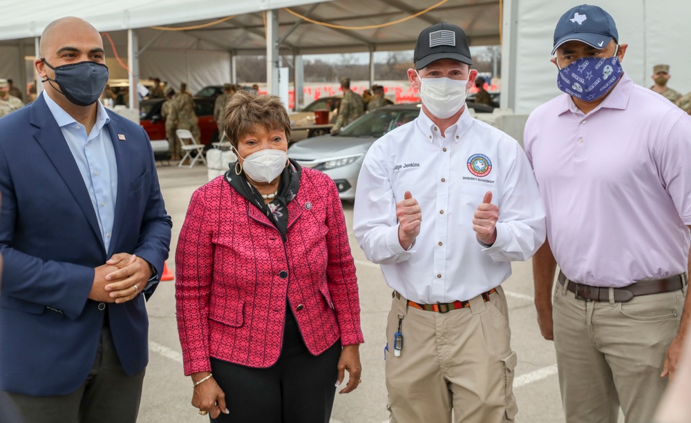 Texas Congressional Representatives Tour Fair Park, Dallas CVC