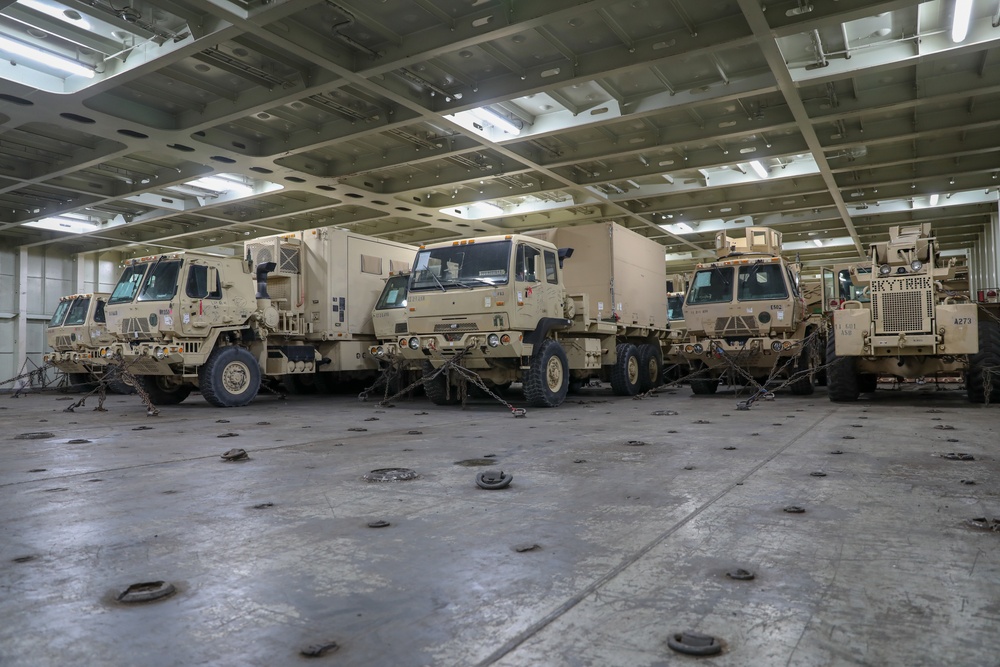 1 ID CAB Arrives in Dunkirk France for Atlantic Resolve