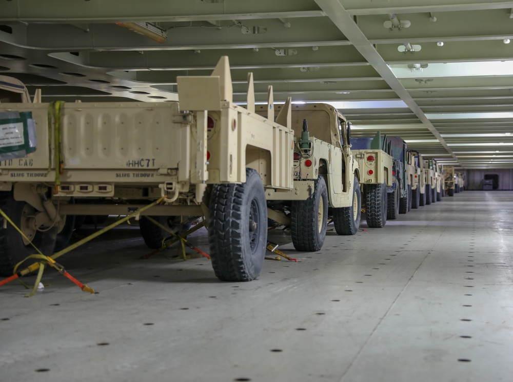 1 ID CAB Arrives in Dunkirk France for Atlantic Resolve