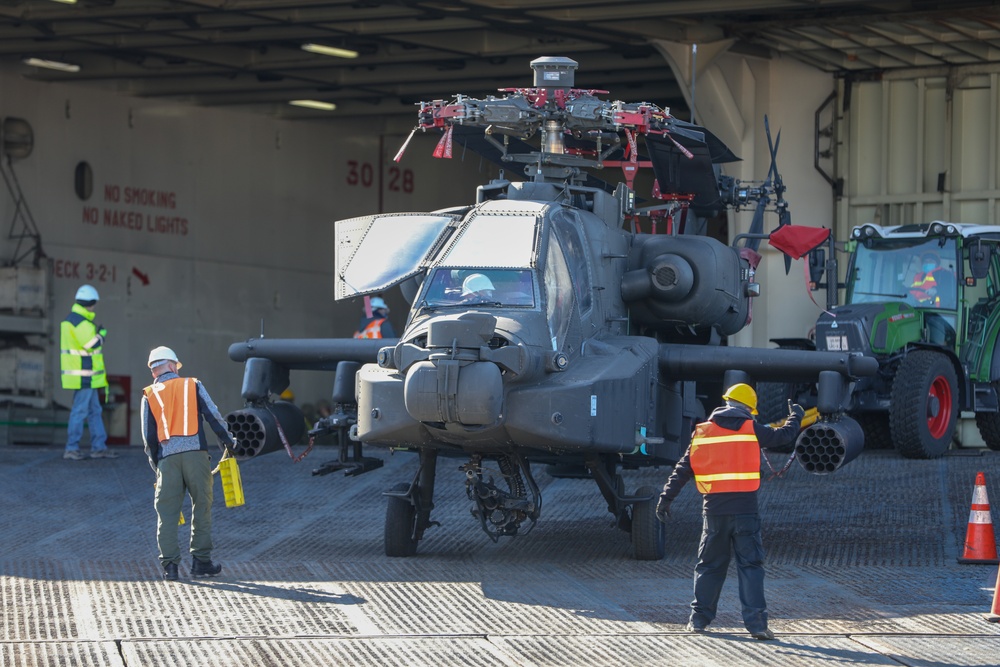 1 ID CAB Arrives in Dunkirk France for Atlantic Resolve