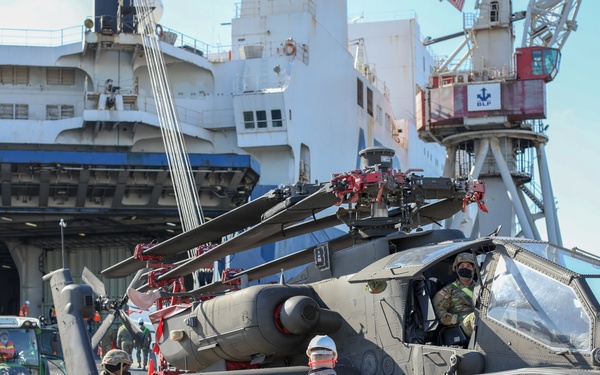 1 ID CAB Arrives in Dunkirk France for Atlantic Resolve
